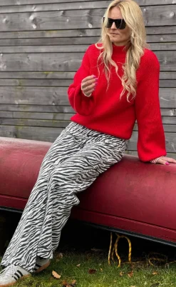 Moves Jeans - Adanna Zebra - Black