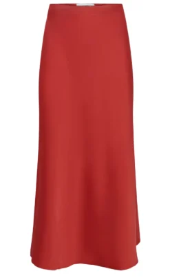 Moves Nederdel - Gebry Satin - Fiery Red
