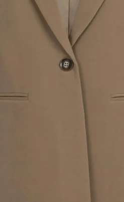 Neo Noir Blazer - Avery Suit - Dusty Brown