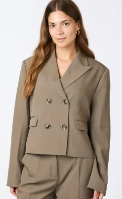 Neo Noir Blazer - Conan Structure - Khaki