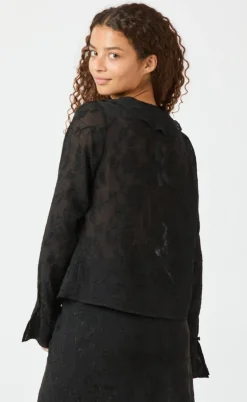 Neo Noir Bluse  - Anika - Black