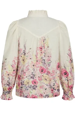 Neo Noir Bluse - Calloma - Ivory