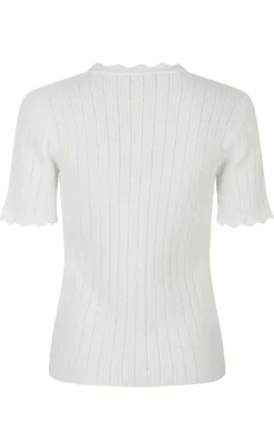Neo Noir Bluse - Larifa Stitch - White