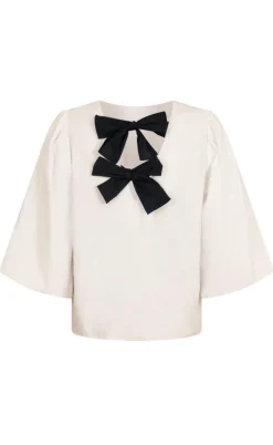 Neo Noir Bluse - Lorraine - Ivory