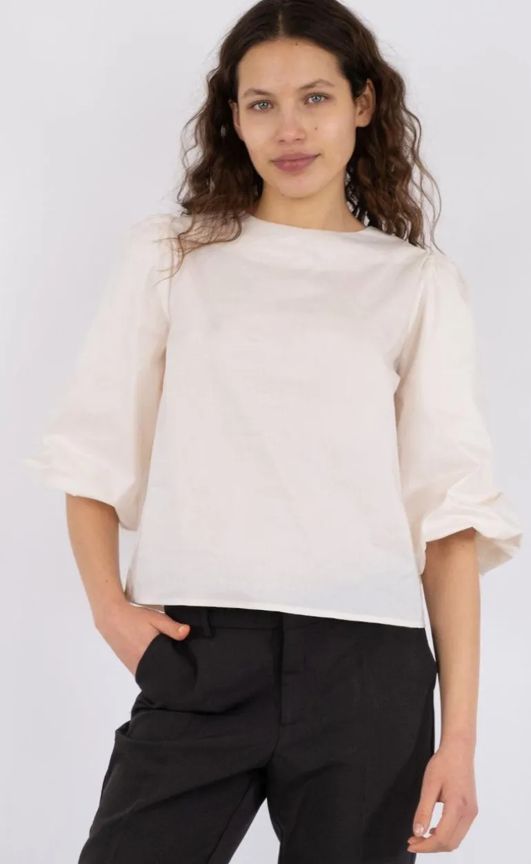 Neo Noir Bluse - Lorraine - Ivory
