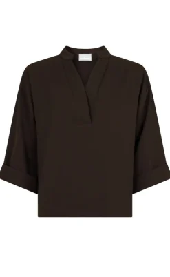 Neo Noir Bluse - Luma - Brown