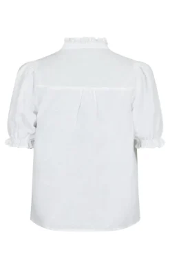 Neo Noir Bluse - Odesa Linen - White