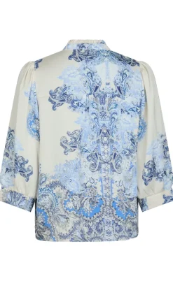 Neo Noir Bluse - Roselle Artist - Powder Blue