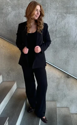 Neo Noir Bukser - Alice Suit - Black
