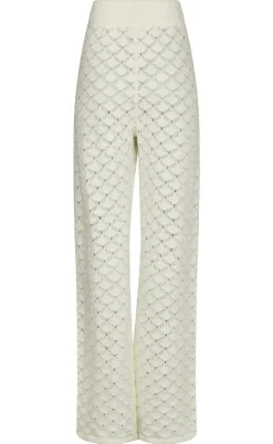 Neo Noir Bukser - Rizzy Chrochet - Off White