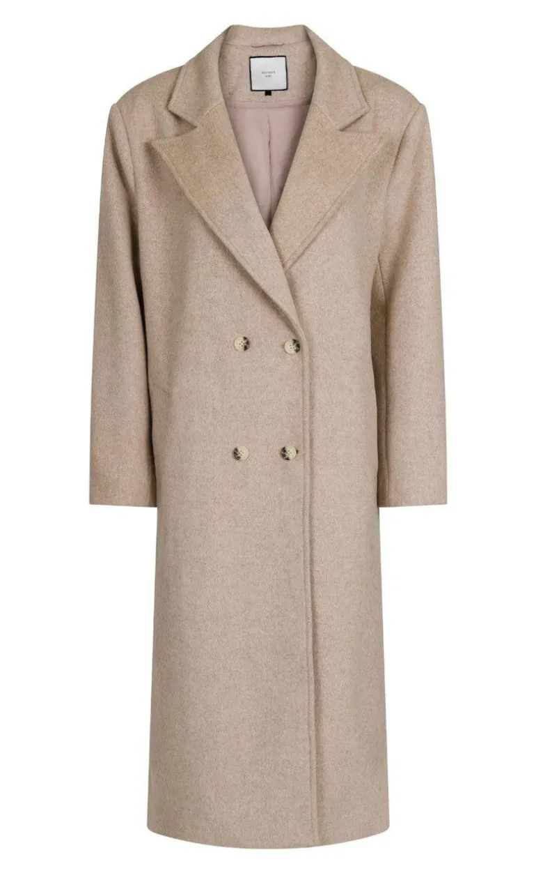 Neo Noir Frakke - Williams - Beige Melange