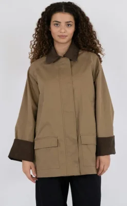 Neo Noir Jakke - Anastacia - Khaki