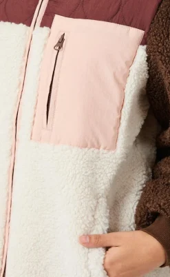 Neo Noir Jakke - Eagle Teddy - Burgundy