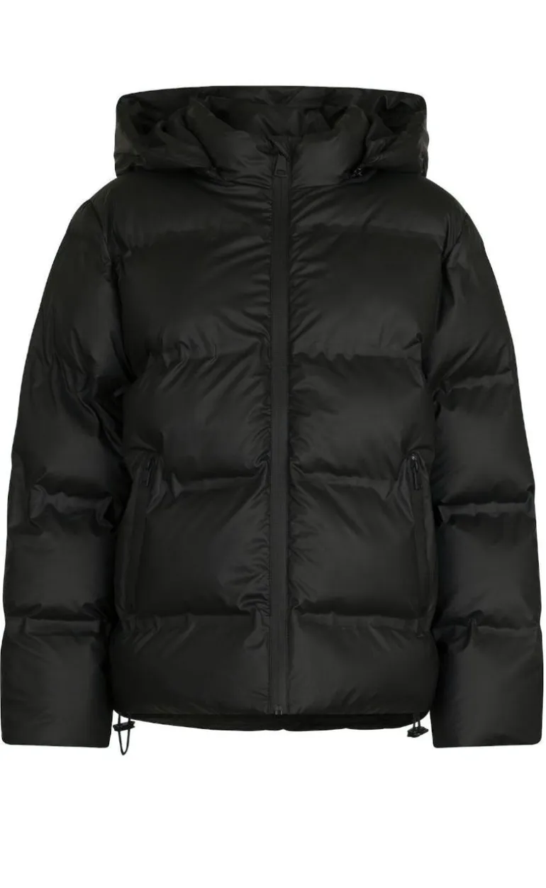 Neo Noir Jakke - Fox Puffer - Black