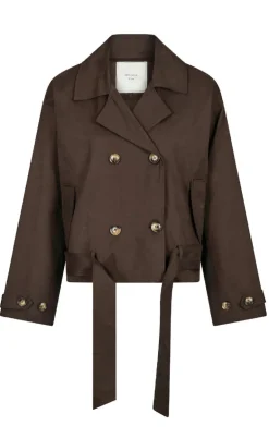 Neo Noir Jakke - Sia F - Chocolate Brown