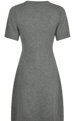 Neo Noir Kjole  - Elise - Dark Grey Melange