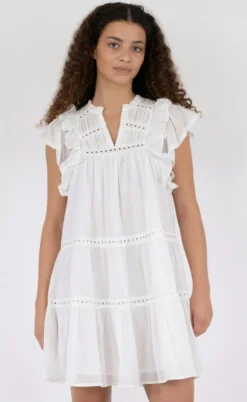 Neo Noir Kjole - Jamma S Voile - White