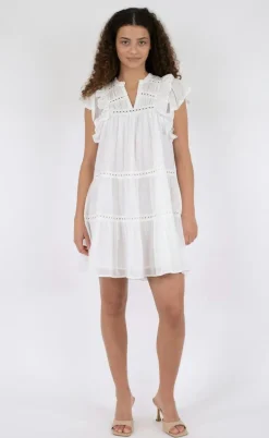 Neo Noir Kjole - Jamma S Voile - White