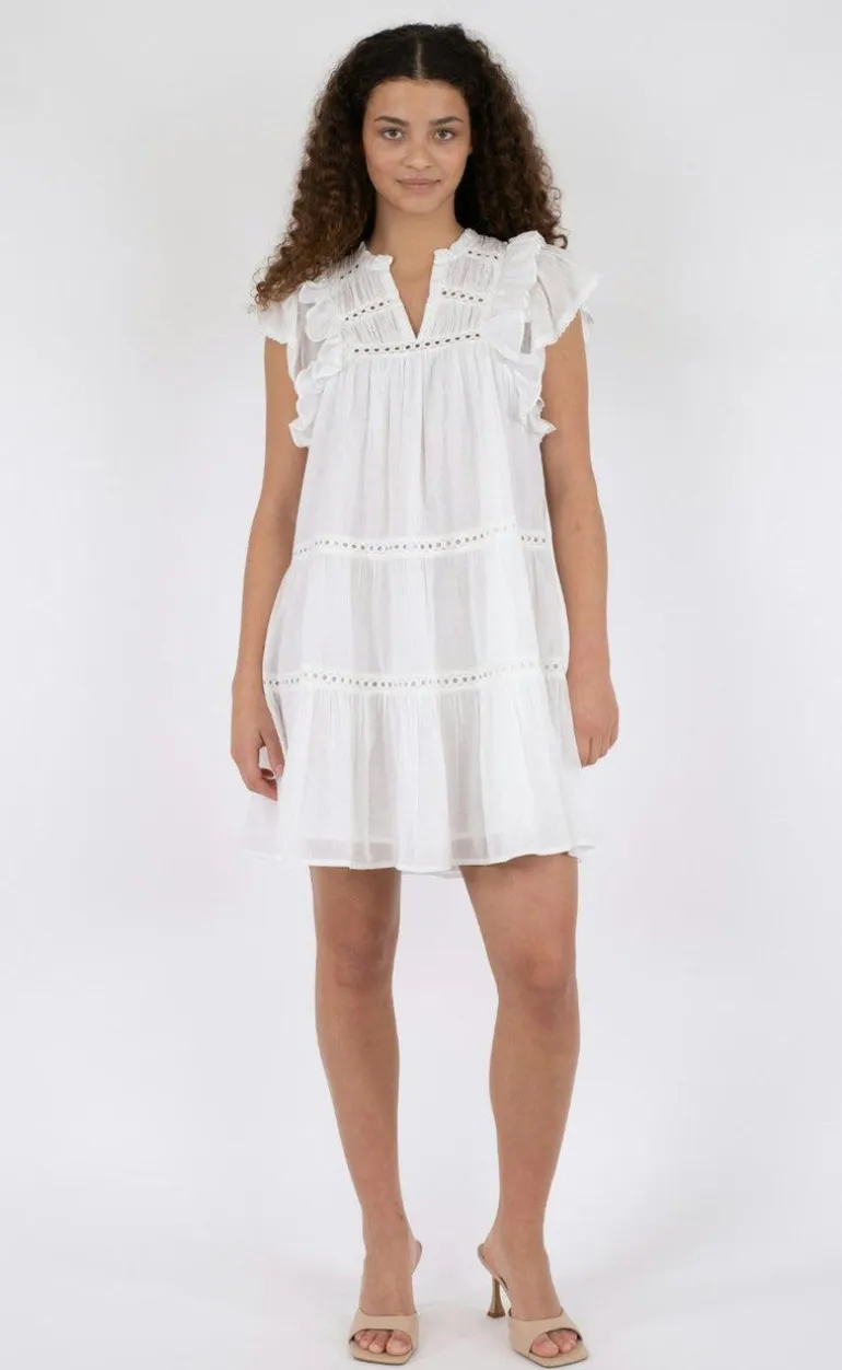 Neo Noir Kjole - Jamma S Voile - White