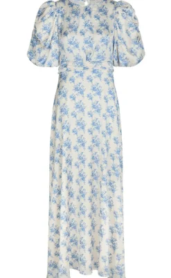 Neo Noir Kjole - Kikka Wild Rose - Light Blue