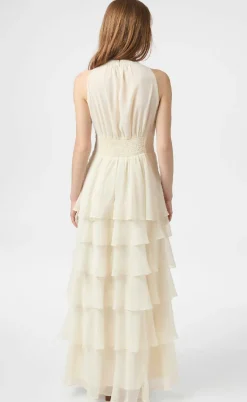 Neo Noir Kjole - Marli Chiffon - Light Yellow