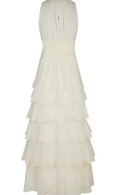 Neo Noir Kjole - Marli Chiffon - Light Yellow