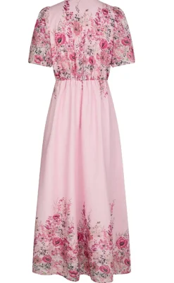 Neo Noir Kjole - Serna Flower - Light Pink