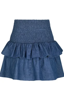 Neo Noir Nederdel - Carin Denim - Blue