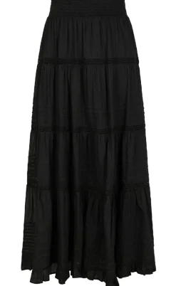 Neo Noir Nederdel - Felicia S Voile - Black