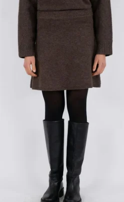 Neo Noir Nederdel - Gisa - Brown Melange
