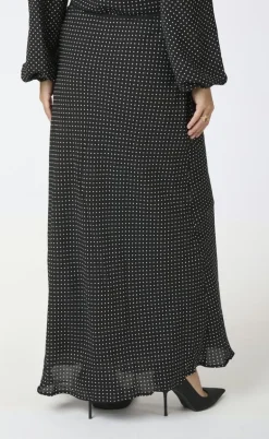 Neo Noir Nederdel - Lola Dot - Black