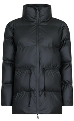 Neo Noir Puffer Jakke - Mayra - Black