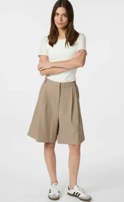 Neo Noir Shorts - Nika Structure - Dark Taupe