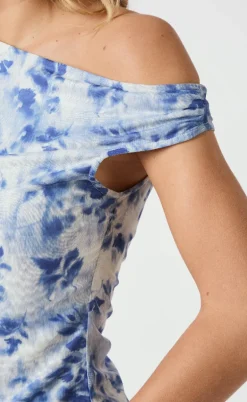 Neo Noir Top - Peri Mesh - Light Blue