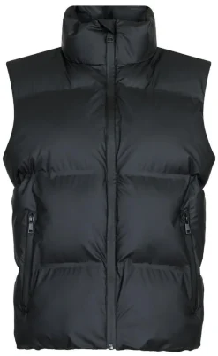 Neo Noir Vest - Annike C Puffer - Black