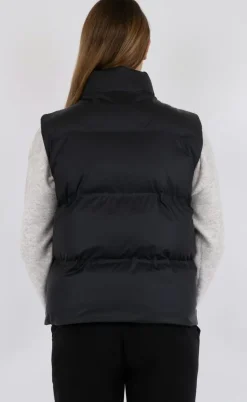 Neo Noir Vest - Annike C Puffer - Black