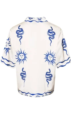 Noella Bluse - Kealy - Chana Blue Print