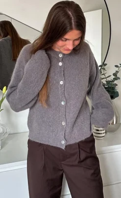 Noella Cardigan - Kae - Coffee