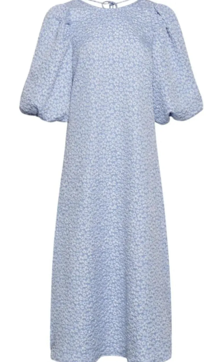 Noella Kjole - Reno Pastis Long - Light Blue
