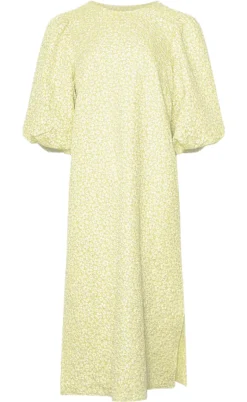 Noella Kjole - Reno Pastis Long - Buttercup Yellow