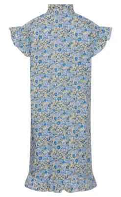 Noella Kjole - Sally - Blue/Yellow Flower