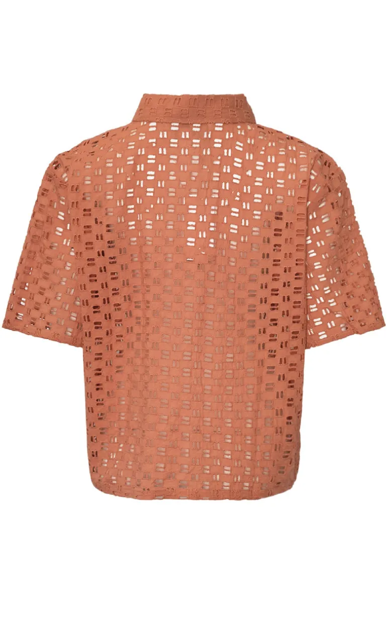 Noella Skjorte - Kealy - Terracotta