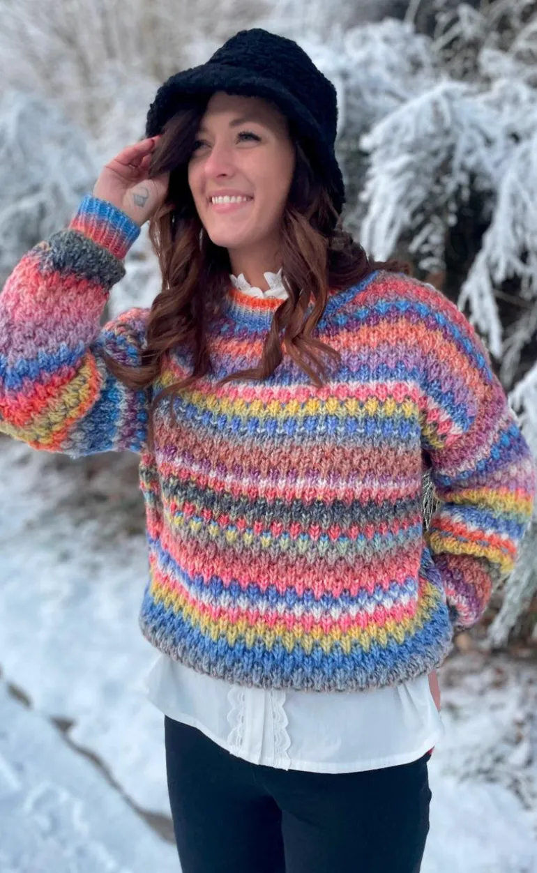 Noella Sweater - Gio - Multi Mix