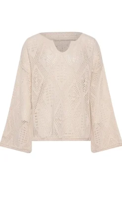 Noella Sweater - Seattle - Offwhite