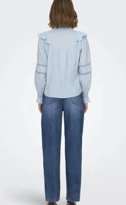 ONLY Bluse - Julia - Cashmere Blue