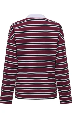 ONLY Bluse - Lara - Cabernet/Vera