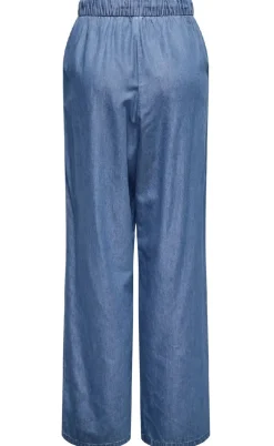 ONLY Bukser - Bea - Medium Blue Denim