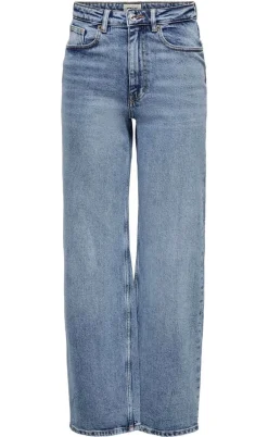 ONLY Bukser - Juicy - Medium Blue Denim