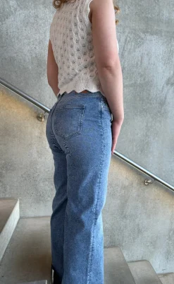 ONLY Bukser - Juicy - Medium Blue Denim