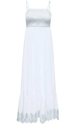 ONLY Kjole - Lou Smock - Bright White